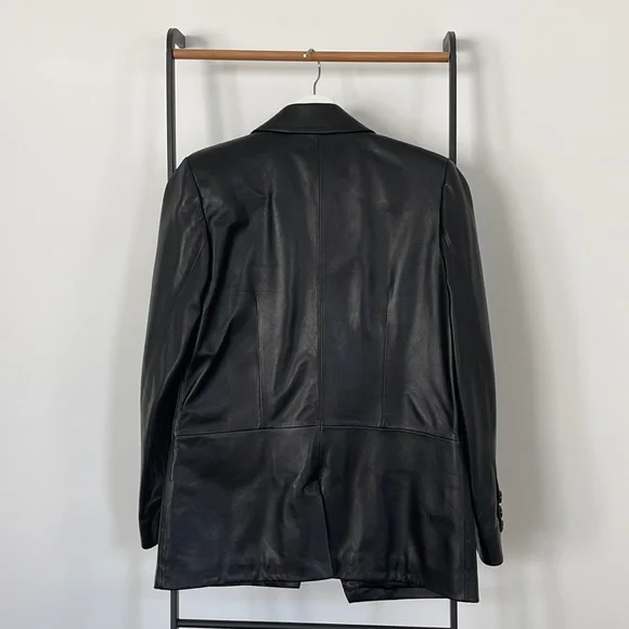 Anine Bing leather blazer - Picture 5 of 10